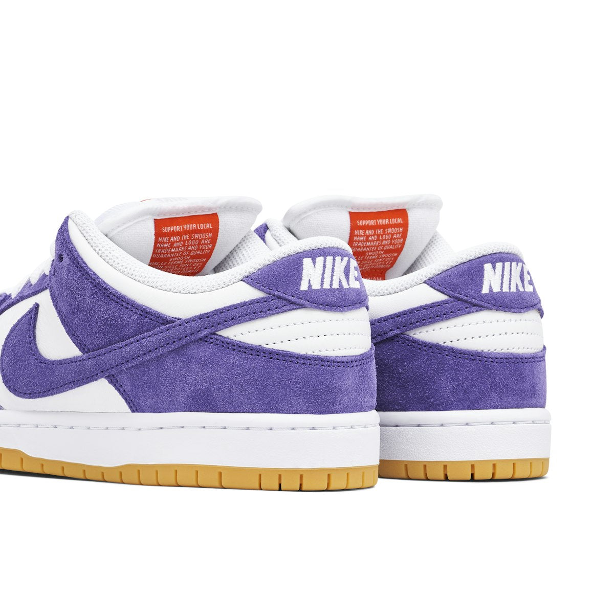 NIKE SB DUNK LOW PURPLE SUEDE