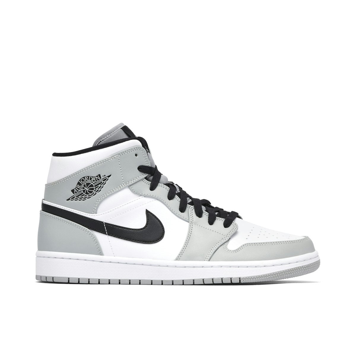 AIR JORDAN 1 MID LIGHT SMOKE GREY