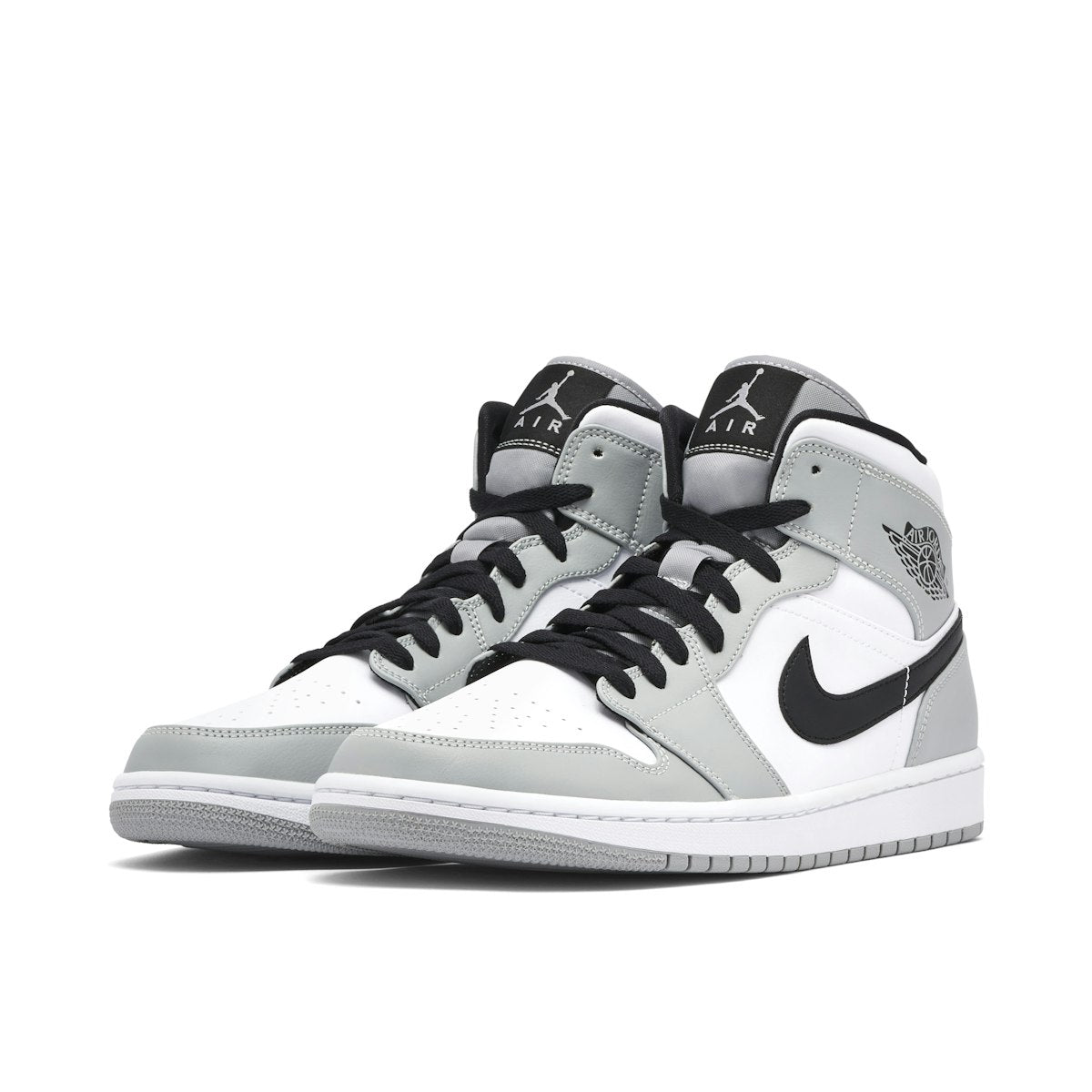 AIR JORDAN 1 MID LIGHT SMOKE GREY