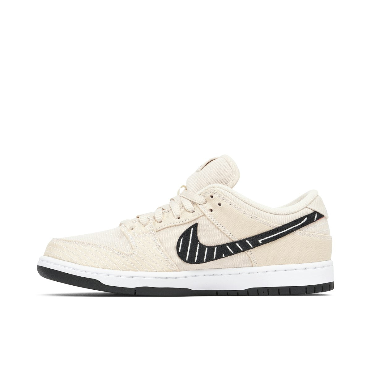 NIKE DUNK LOW SB X ALBINO PRETO PEARL WHITE