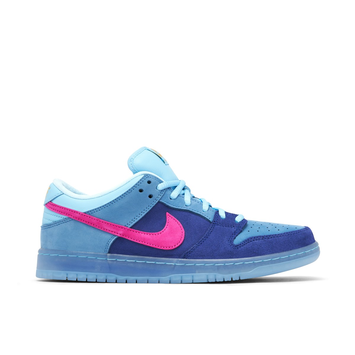 NIKE SB DUNK LOW X RUN THE JEWELS BLUE PINK