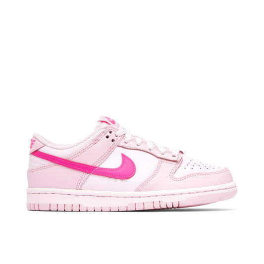 NIKE DUNK LOW GS TRIPLE PINK