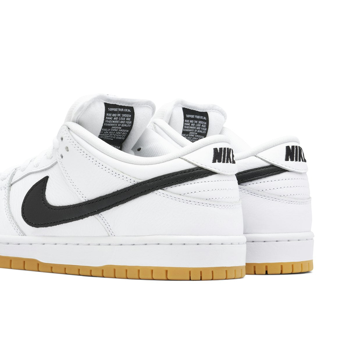 NIKE DUNK LOW SB WHITE GUM