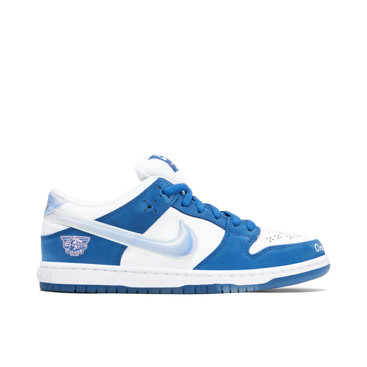 NIKE SB DUNK LOW X BORN X RAISED WHITE BLUE