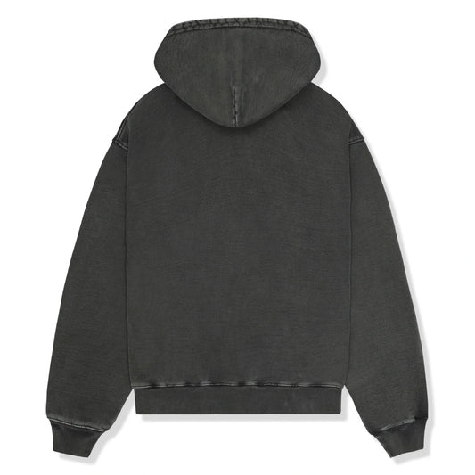 Broken Planet Basics Hoodie Washed Soot Black