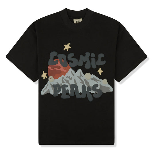 Broken Planet Cosmic Peaks T-shirt Soot Black