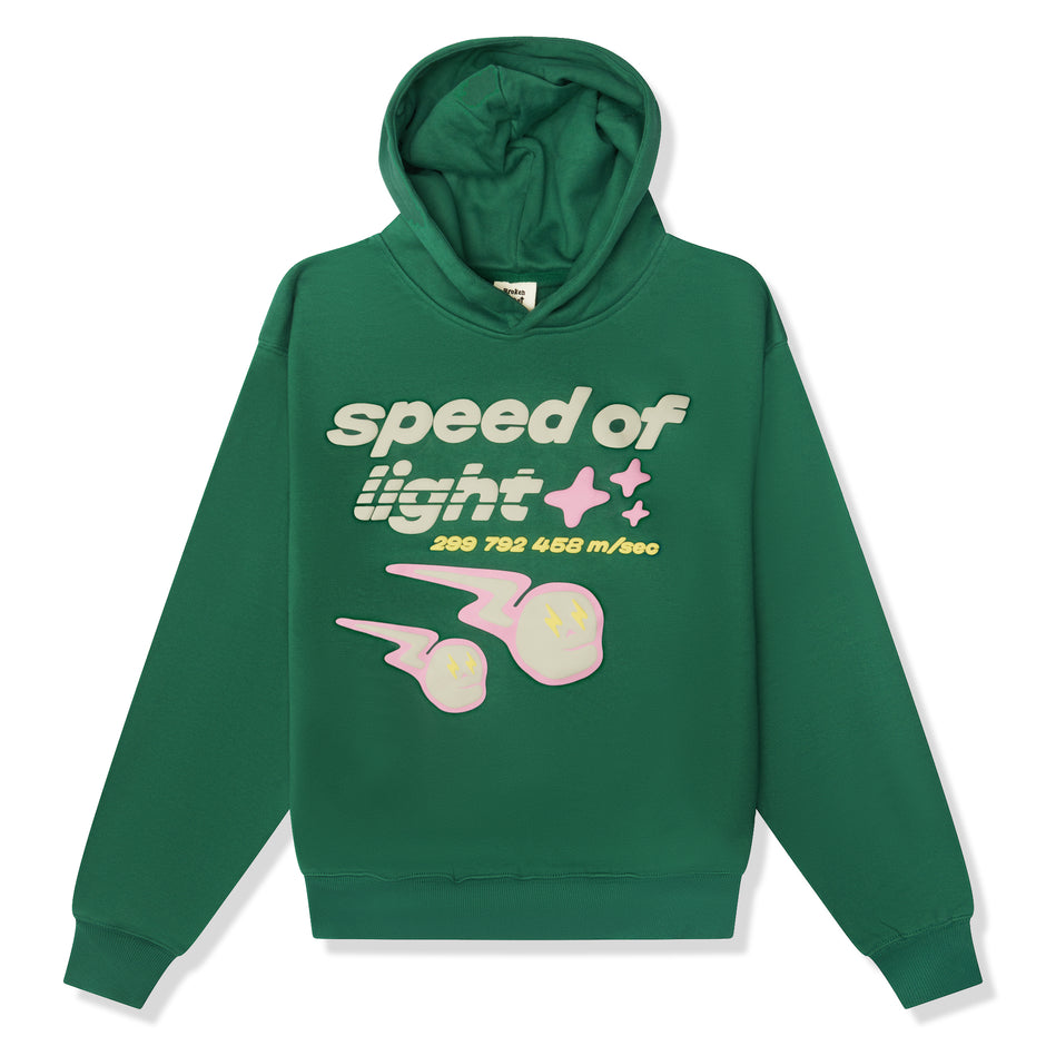 Broken Planet Speed Of Light Hoodie Green