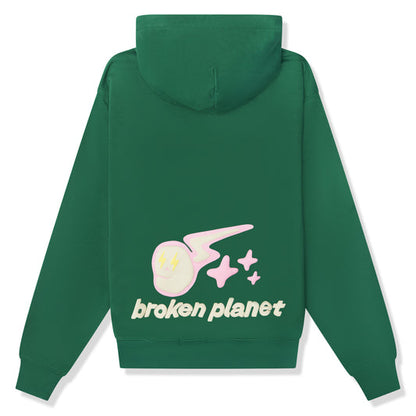 Broken Planet Speed Of Light Hoodie Green