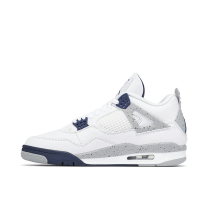 AIR JORDAN 4 RETRO WHITE MIDNIGHT NAVY