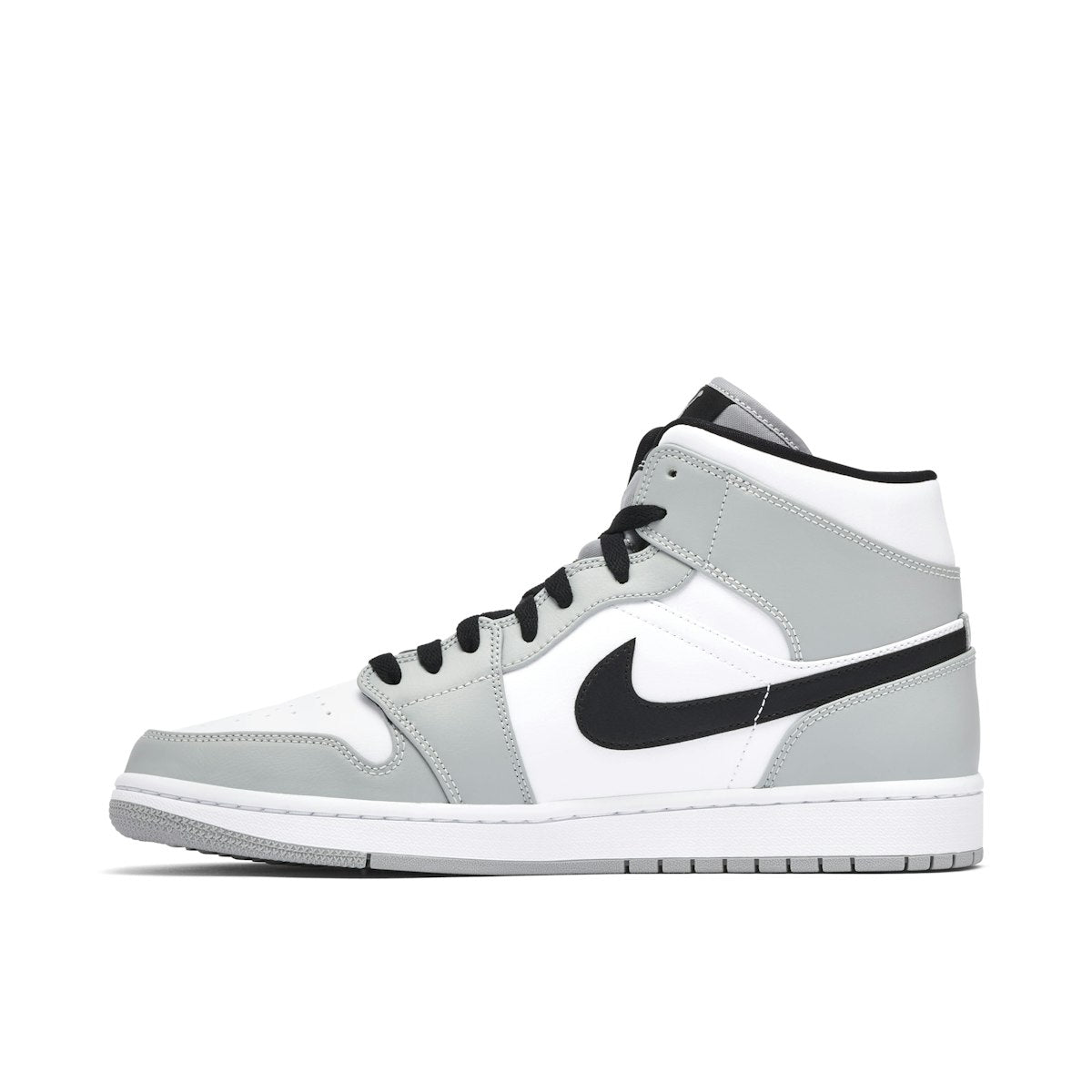 AIR JORDAN 1 MID LIGHT SMOKE GREY